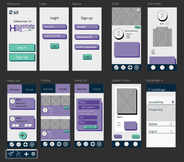 Picture of Housemate HQ's activity related pages